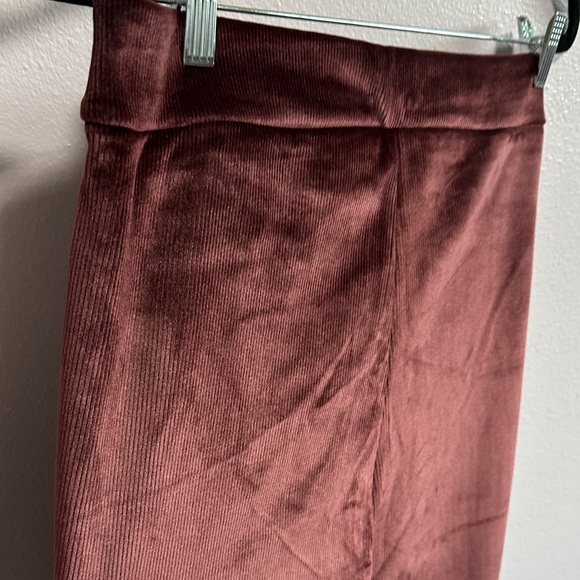Nanette Lepore Velvet Leggings - Wine - Picture 12 of 12